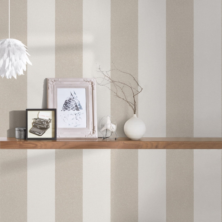 Tapeta AS New Elegance 37554-3, tapeta w pasy, paski, nakrapiana, szerokie pasy
