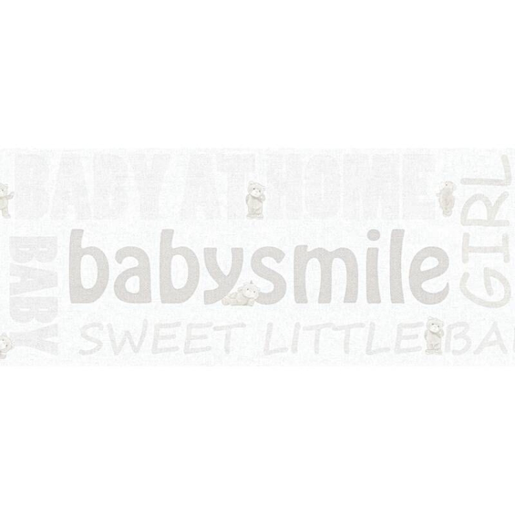 Tapeta/Pasek AS Little Stars 35848-2, tapeta dziecięca, w napisy, misie