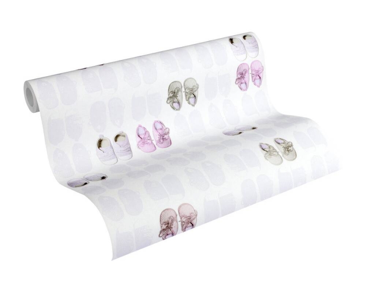 Tapeta AS Little Stars 35862-1, tapeta dziecięca, tapeta w buciki