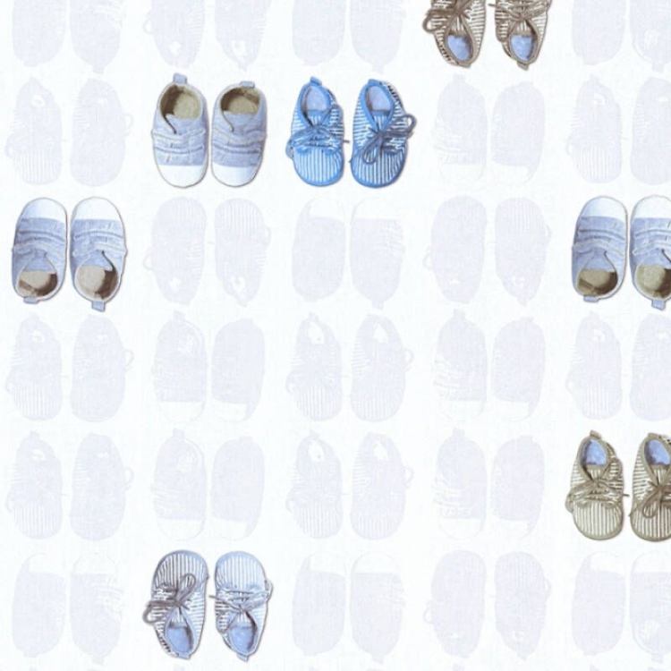 Tapeta AS Little Stars 35862-2, tapeta dziecięca, tapeta w buciki