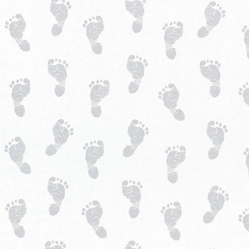 Tapeta AS Little Stars 35863-1 , tapeta dziecięca, tapeta w stópki, stopy dziecięce