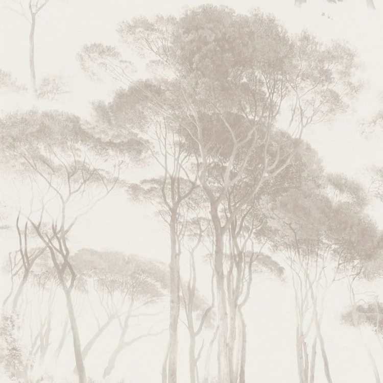 Tapeta AS History of Art 37651-4, tapeta na flizelinie do pokoju, sypialni, holu, tapeta w drzewa, las beżowy