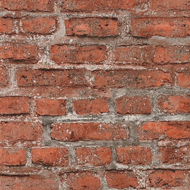 Tapeta AS Neue Bude 2.0 3139-2, Elements AS Creation, tapeta w ceglany czerwony mur 3D, stara cegła, palona, stary mur