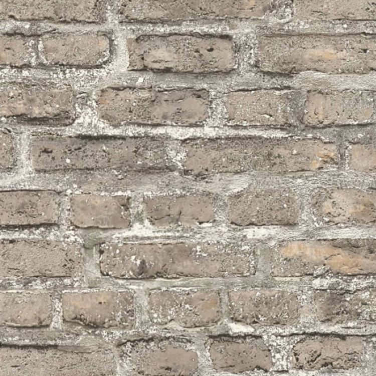 Tapeta AS Neue Bude 2.0 3139-4, tapeta na flizelinie w beżowy i szary mur 3D, stara cegła palona