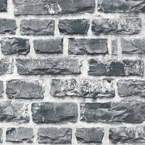 Tapeta AS Creation Elements 36140-4, tapeta na flizelinie, cegła czarno-biała