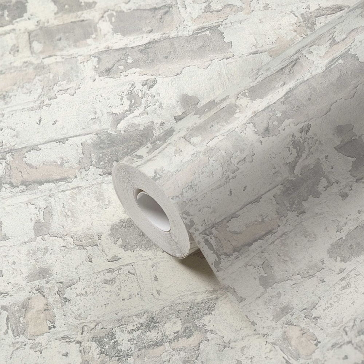 Tapeta w białą cegłę AS Creation 36929-3, mur ceglany 3D, stary mur, stara cegła, do pokoju, kuchni, przedpokoju, styl industrialny, retro, loftowy