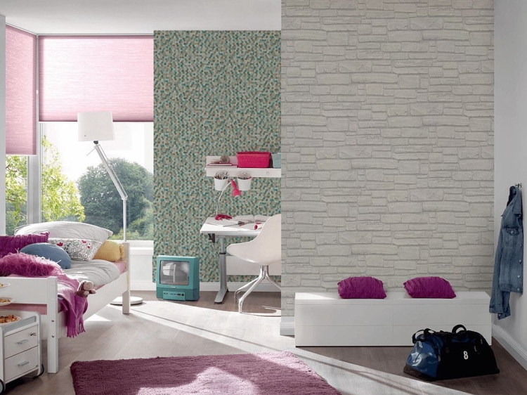 Tapeta AS Elements 6623-16, tapeta ścienna na flizelinie w szary kamień, mur kamienny 3D, do pokoju, kuchni, przedpokoju, łupek, piaskowiec