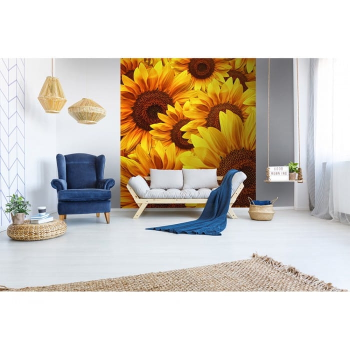 Fototapeta MS-3-0129 Słoneczniki fizelinowa Dimex