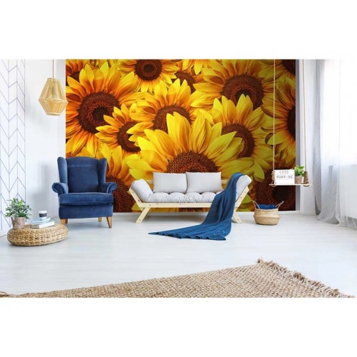 Fototapeta MS-5-0129 Słoneczniki flizelinowa Dimex