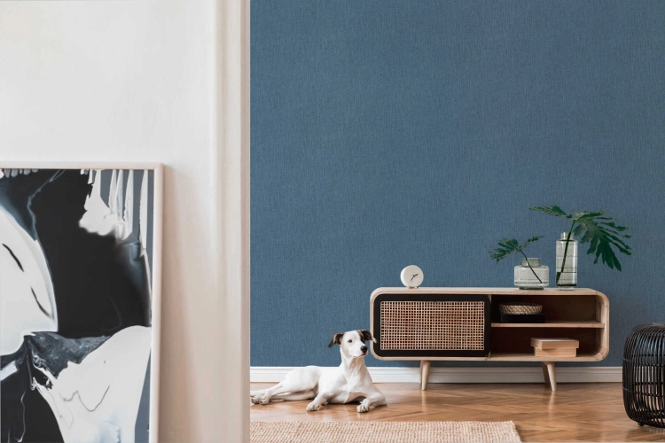 Tapeta Hechter 6 AS 37952-1 K, tapeta jednobarwna, imitacja tkaniny, tkanina