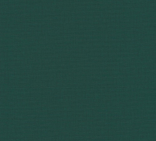 Tapeta AS Metropolitan Stories 2 37953-3, okładzina ścienna na flizelinie tkanina lniana, materiał zielony butelkowy