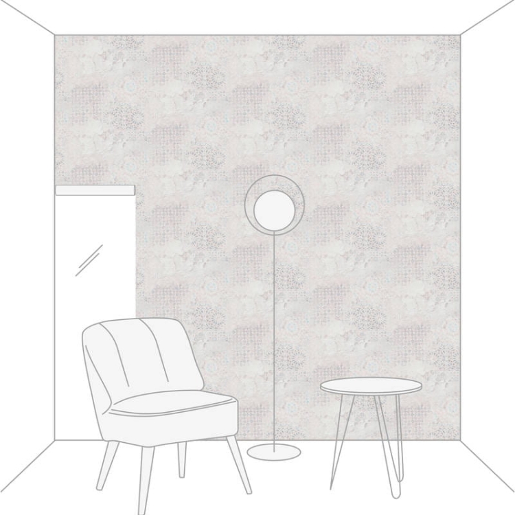 Tapeta AS Metropolitan Stories 2 37858-3, tapeta tynk mozaikowy,  okładzina naścienna  kolorowy tynk jasny beżowy, styl śródziemnomorski