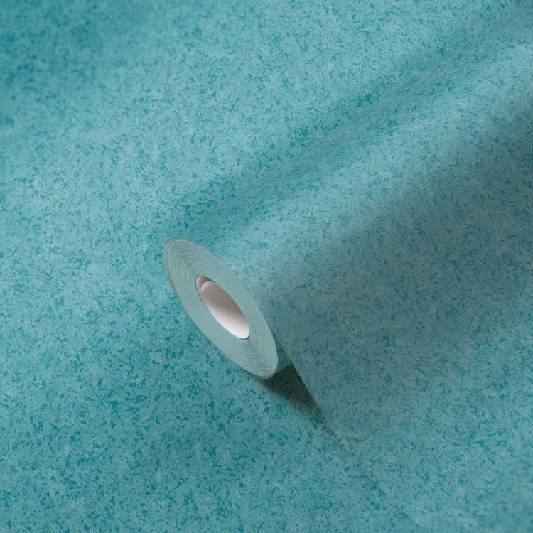 Tapeta AS Metropolitan Stories 2 37913-3 tynk koloryzowany, błękitno-turkusowy, tapeta jednokolorowa turkusowa