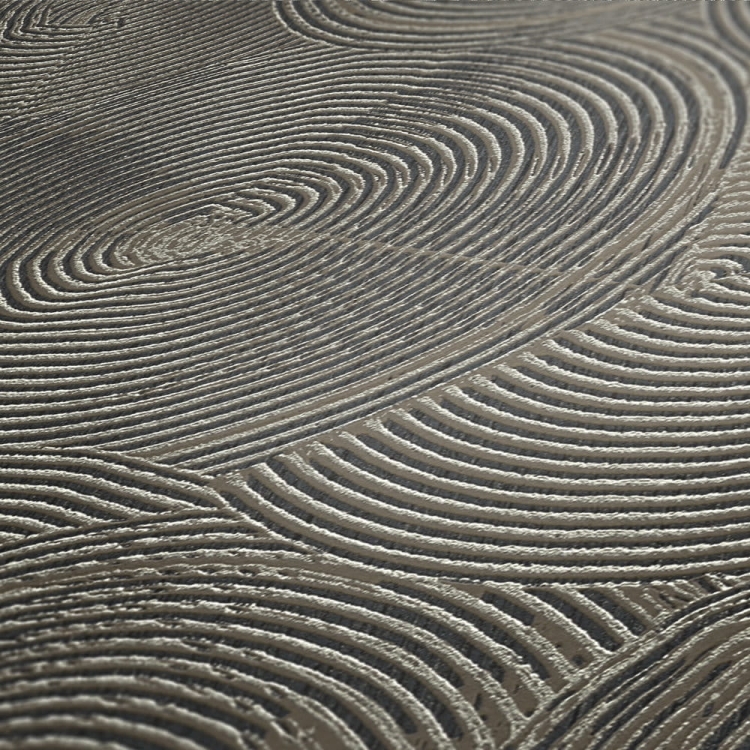 Tapeta AS Metropolitan Stories 2 37900-4 , wzór geometryczny, koła czarne złote