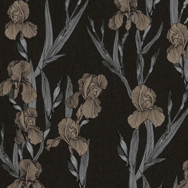 Tapeta Hechter 6 AS 375261 , tapeta w kwiaty, irysy