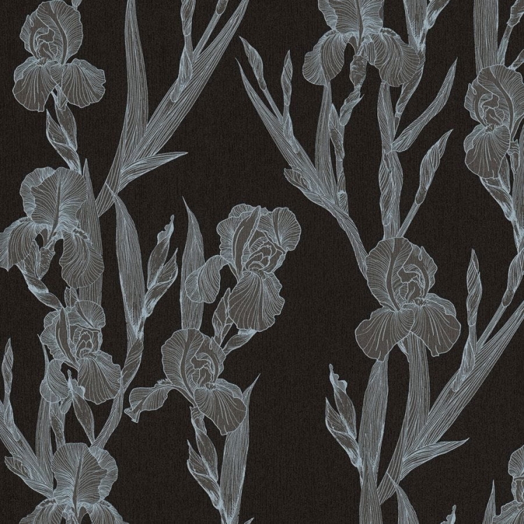 Tapeta Hechter 6 AS 37526-2 , tapeta w kwiaty, irysy