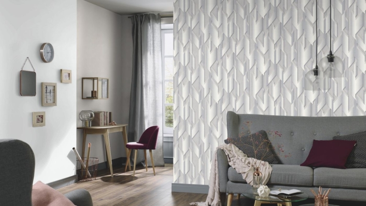 Tapeta Erismann Fashion for Walls 2 10145-31 , wzór geometryczny, wzór 3D