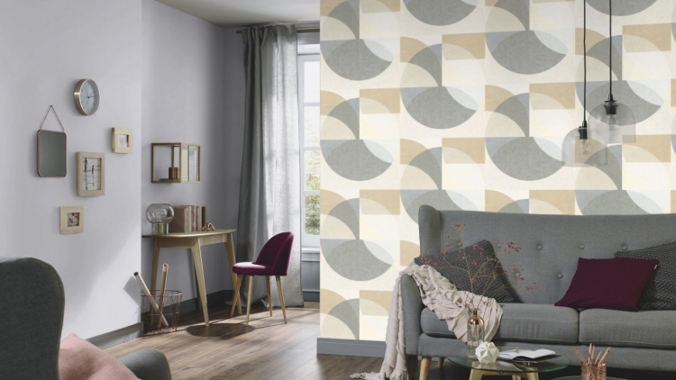 Tapeta Erismann Elle 10171-10 na flizelinie jednokoorowa, jednobarwna, jednolita szara