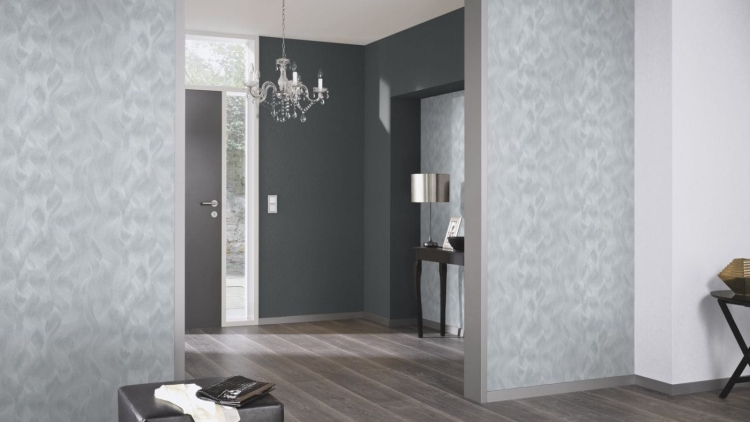 Tapeta Erismann Elle 10171-10 na flizelinie jednokoorowa, jednobarwna, jednolita szara