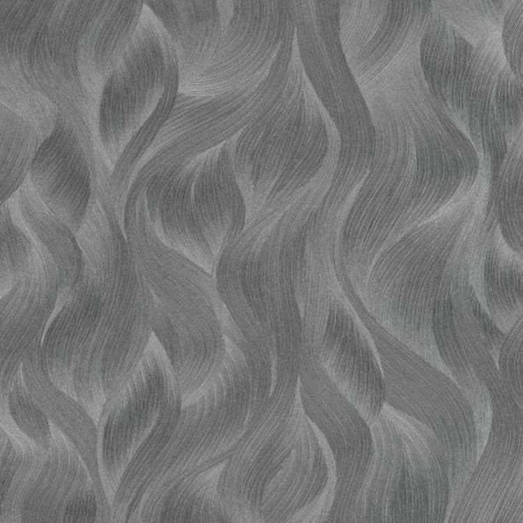 Tapeta Erismann Elle 10151-47 na flizelinie, nieregularny wzór fali w szaro-srebrnym kolorze