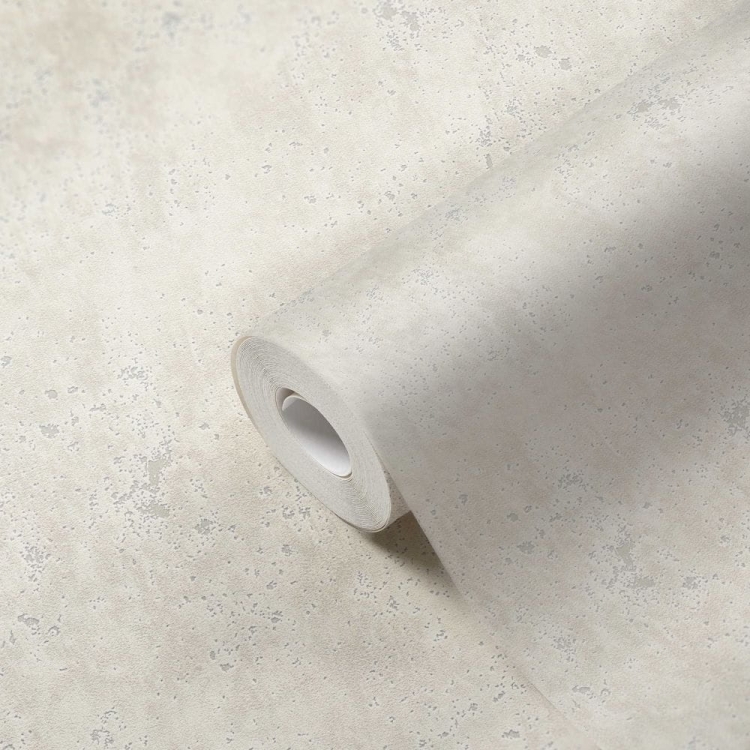 Tapeta ścienna AS Creation Elements 36600-2 tynk ozdobny biało-szary