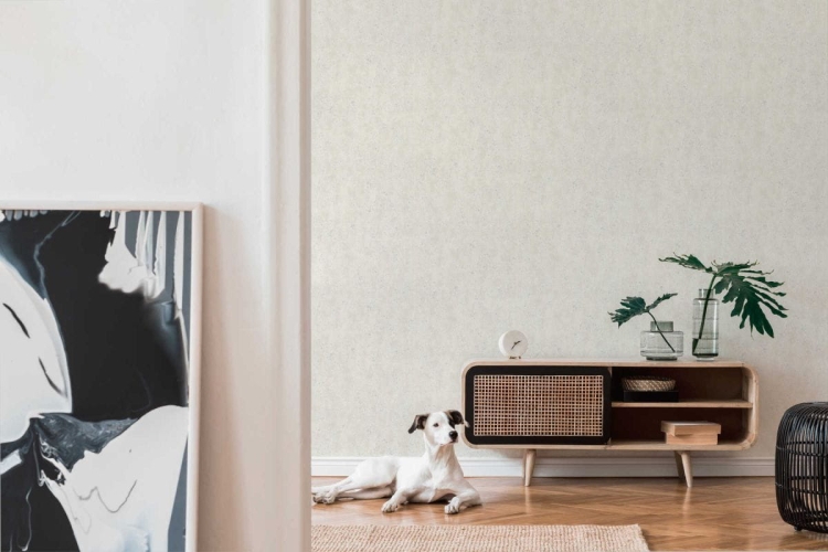 Tapeta ścienna AS Creation Elements 36600-2 tynk ozdobny biało-szary