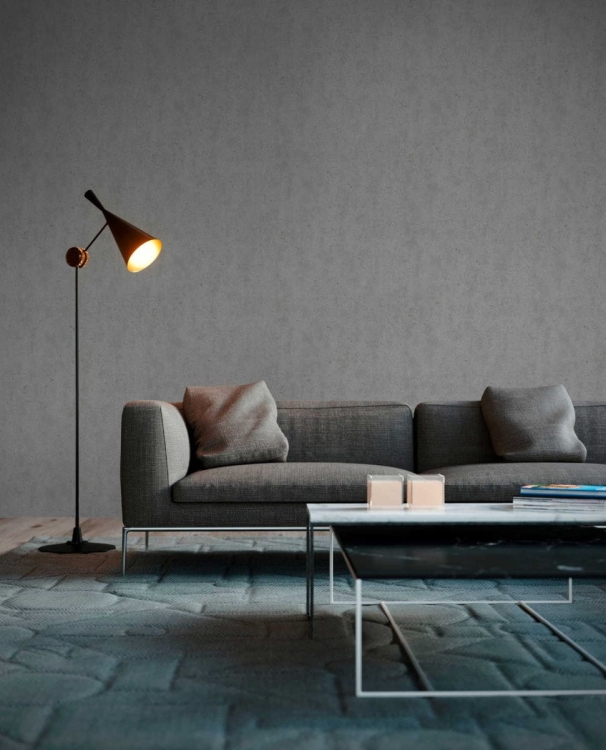 Tapeta tynk ozdobny szary, tapeta ścienna na flizelinie AS 36600-4 Elements