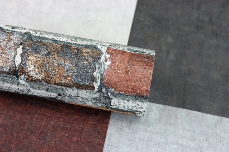 Tapeta Rasch Factory IV 429244 na flizelinie tynk ozdobny szary, imitacja tynku