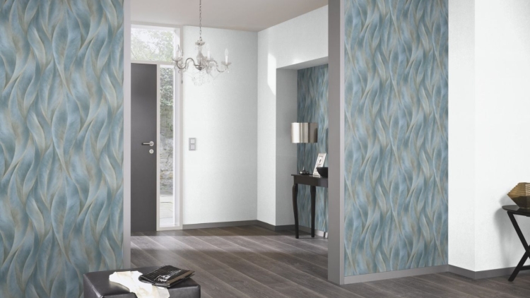 Tapeta Erismann fashion for Walls 2 10148-44 na flizelinie, liście glamour, wzór 3D