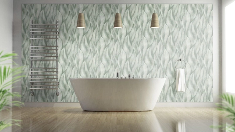 Tapeta Erismann fashion for Walls 2 10148-07 wzór botaniczny, glamour na flizelinie, liście z brokatem, wzór 3D