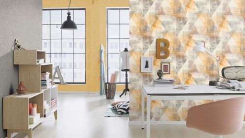 Tapeta Rasch Linares 617191 na flizelinie, tynk ozdobny, beton