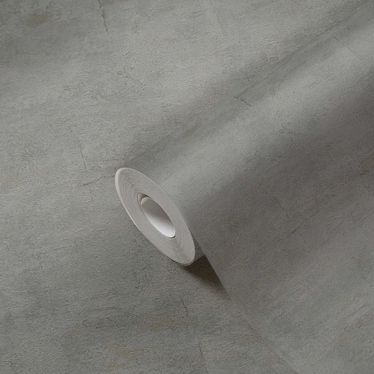 tapeta ścienna tynk ozdobny,szary, przecierany, tapeta AS 30668-3 Best of Wood&amp;Stone