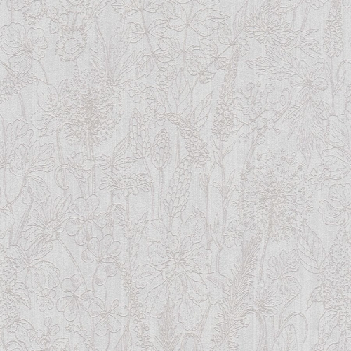 Tapeta AS Attractive 37834-1, tapeta botaniczna, kwiaty, liście