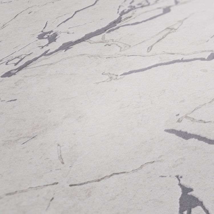 Tapeta AS Metropolitan Stories 2 37855-6 , okładzina ścienna na flizelinie, popielaty marmur, struktura tapety