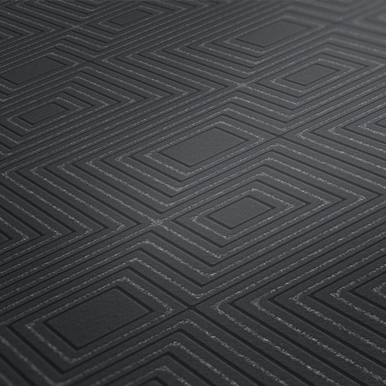 Tapeta AS Attractive 37758-1, tapeta w romby, wzór geometryczny, brokat