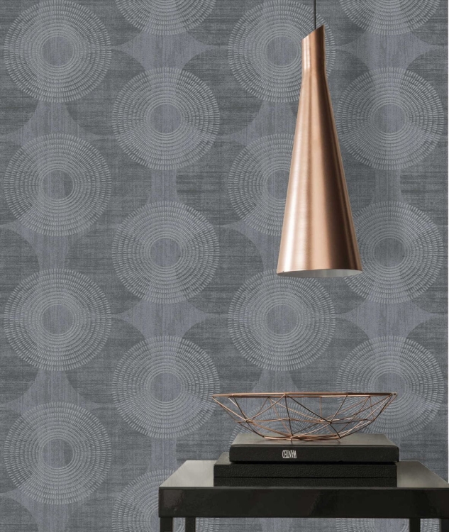 Tapeta AS Attractive 37832-6 , koła, wzór geometryczny