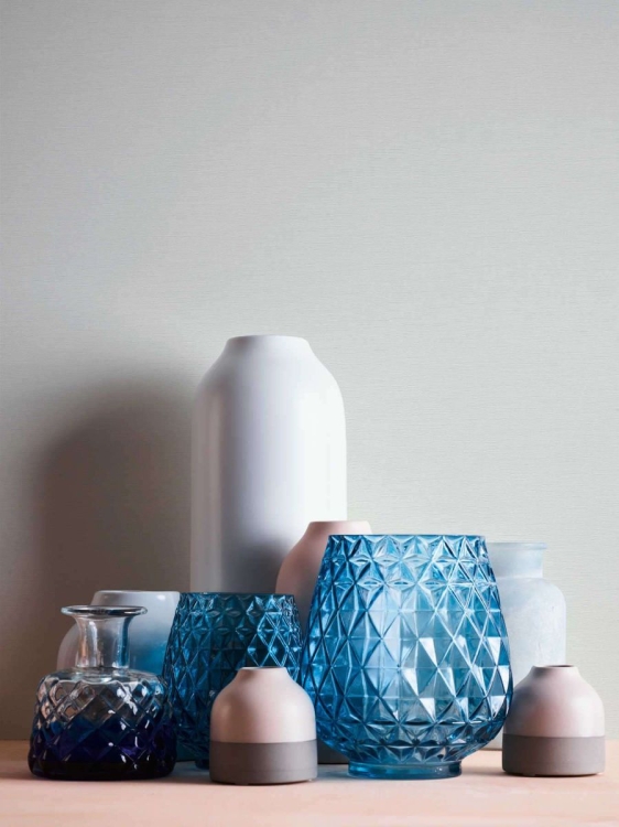 Tapeta ścienna na flizelinie AS Trendwall 2 30526-5, biała, tkanina