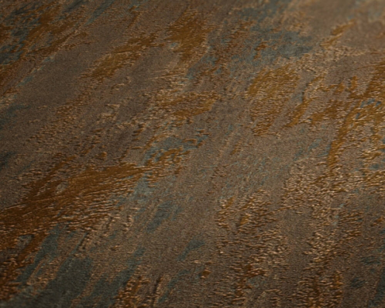 Tapeta ścienna winylowa na flizelinie AS Il Decoro 326511 miedziany tynk ozdobny