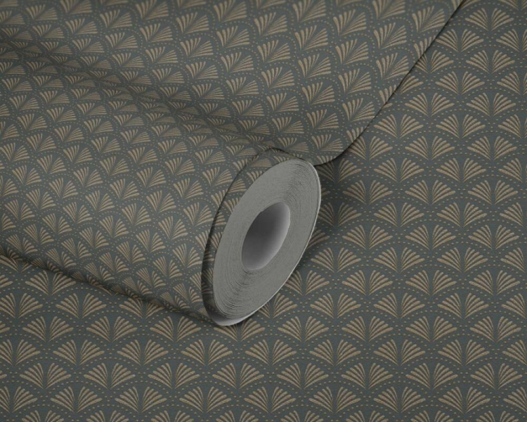 Trendwall 2 37957-3 Tapeta ścienna AS , tapeta w drobny wzór, wachlarzyki