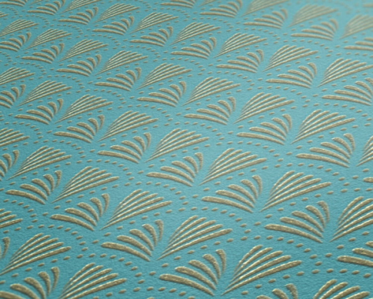 Trendwall 2 37957-4 Tapeta ścienna AS , tapeta w drobny wzór, wachlarzyki