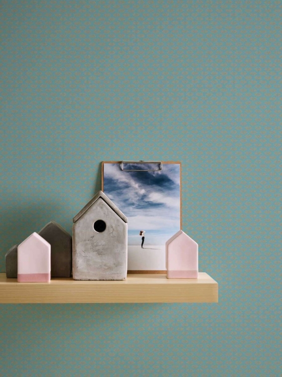 Trendwall 2 37958-4 Tapeta ścienna AS , tapeta w drobny wzór, wachlarzyki