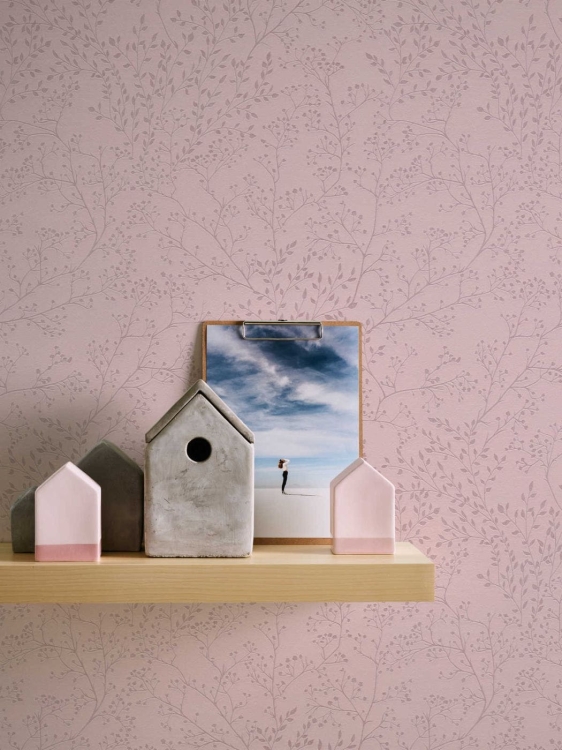 Trendwall 2 38100-2 Tapeta ścienna AS , tapeta w drobne kwiatki, gałązki