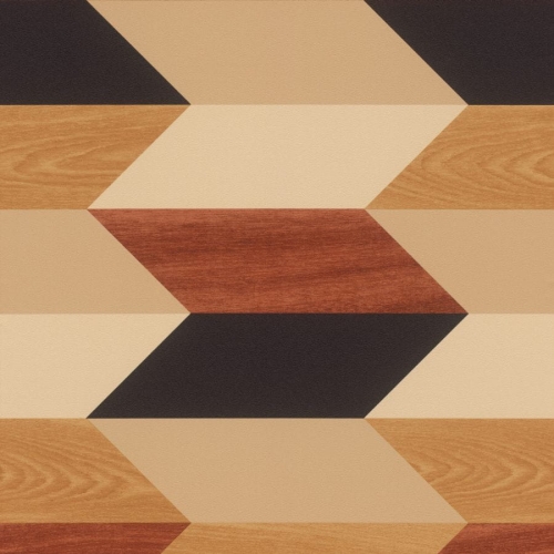 Zoya 638561 Tapeta ścienna Rasch , wzór geometryczny, deska