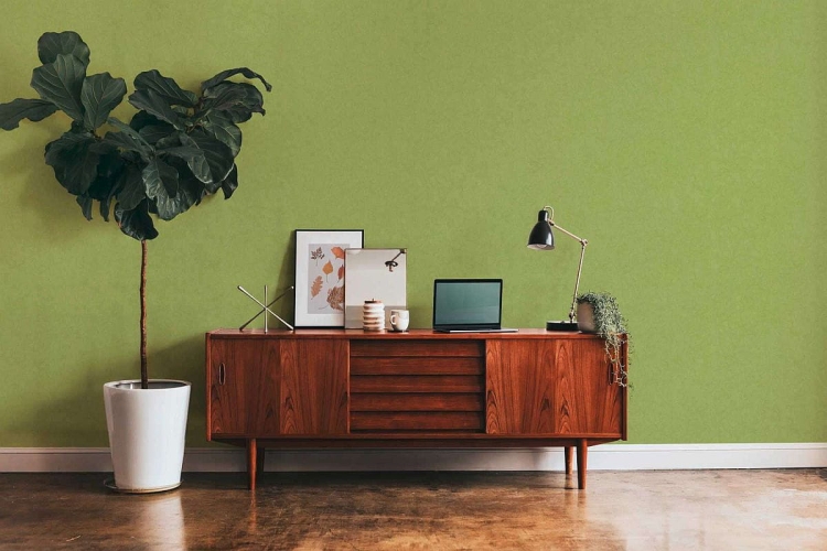 Metropolitan Stories II 37865-8 Tapeta ścienna AS groszkowa zieleń tynk, marmur