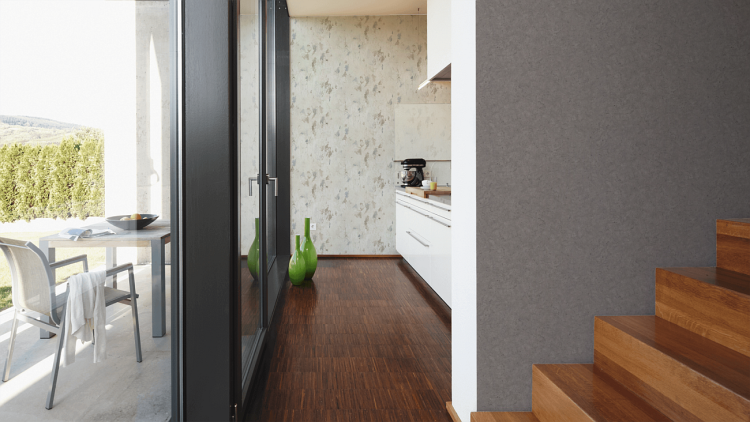 Tapeta AS Metropolitan Stories 2 37865-7, okładzina ścienna winylowa na flizelinie w szary tynk, beton, marmur