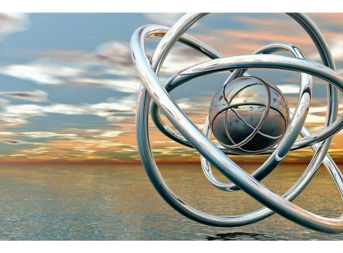 Fototapeta MS-5-0280 Kula 3D flizelinowa Dimex