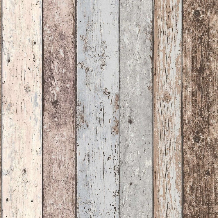 Tapeta ścienna na flizelinie, winylowa 8550-39 AS New England 2, deska, deski, brązowe panele, boazeria