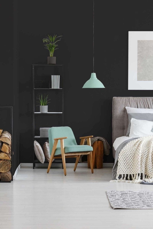 Trendwall 36932-2, tapeta ścienna na flizelinie czarna