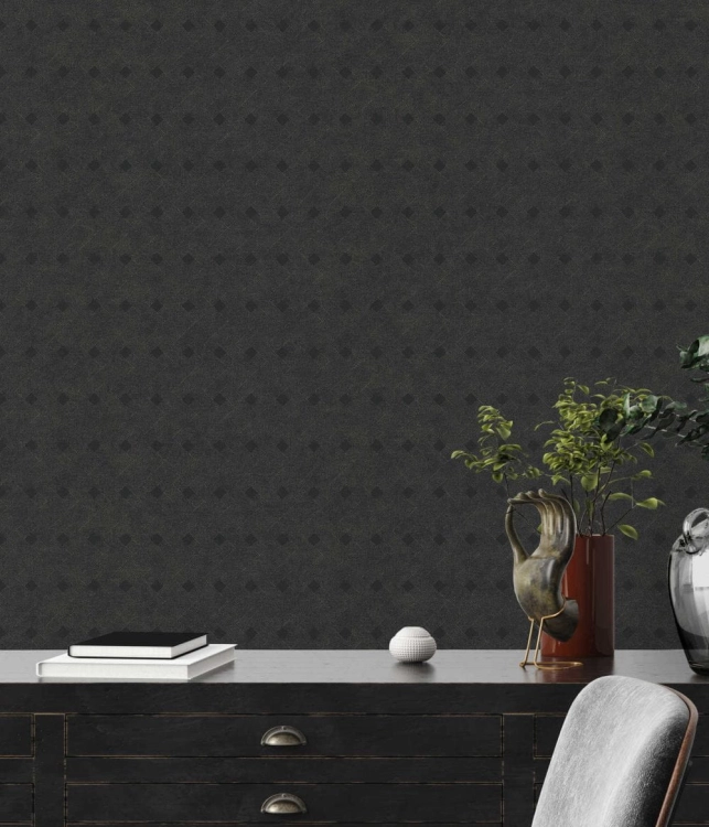 Cuba 38029-1 Tapeta ścienna AS, wzór geometryczny, tkanina