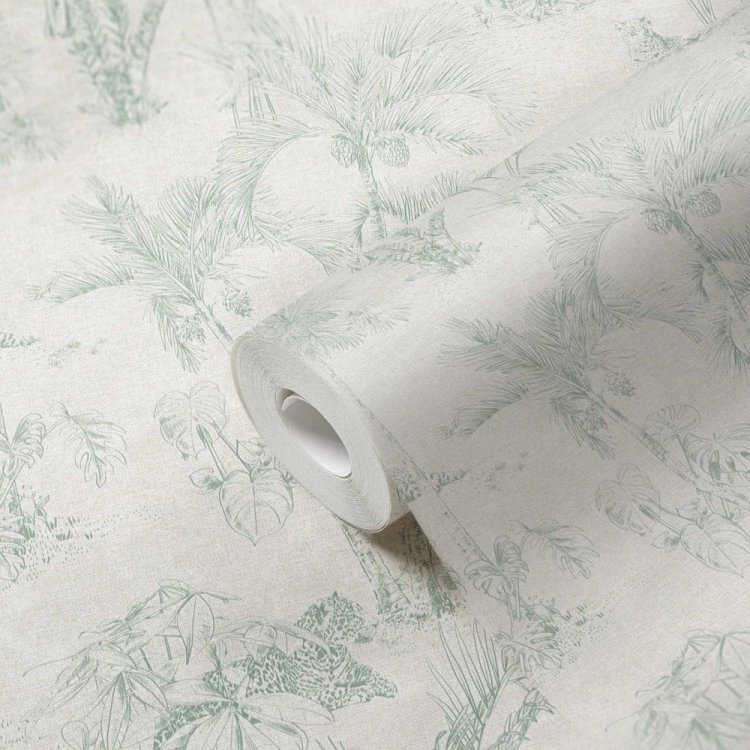 Cuba 38021-2 Tapeta ścienna AS, wzór botaniczny, rośliny i zwierzęta afrykańskie